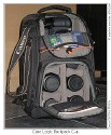 CaseLogic C4 - Back Pack\n\nFoto von Maarten Marchau - MANY THANKS TO BELGIUM!\n\nKommentar des Nutzers (Leider nur auf Belgisch):\n\ndeze middag van musse mijn nieuwe CaseLogic BackPack\nmogen ontvangen. natuurlijk was ik uiterst benieuwd of ik\ner alles zou in krijgen, dus meteen als ik thuiskwam vanavond\nde test gedaan. en ja hoor, alles zit er in\n\nen wat dan wel allemaal?\n\nen ik moet zeggen dat alles stevig zit, ik niet echt moet wringen\nom alles op z'n plaats te steken, maar er zal ook niks zomaar\nuitvallen. bv de 10D met grip zit goed, knelt nergens, maar het\nvraagt een kleine behendigheid om ze er ook zonder wringen in\nte "kantelen".\n\nhet materiaal dat er nu in zit gaat eigenlijk nooit allemaal mee.\nzo gebruik ik beide zooms (28-80 en 100-300) uiterst zelden.\nde 2.0 extender is ook maar tegen de volgende aankoop: een\n400f5.6 die dan mooi aan de zijkant kan worden bevestigd.\nook de laptop heb ik nog niet, maar er is ruim voldoende plaats.\nmocht je je afvragen of er nog wel ander gerief mee kan, hier\nnog een toemaatje:\n\nhoe hij zich in het veld gaat gedragen zal ik nog moeten uittesten,\nmaar voor zover ik ze al gedragen heb valt dat wel mee. enkel een\nborst-riem lijkt me te ontbreken, maar daar vind ik wel wat op .\n\nmoesten er nog mensen twijfelen, dan kunnen ze me\naltijd een berichtje sturen \n\n(Taschenfreak bernimmt keine Haftung und Gewhr fr den Textinhalt - da wir kein Belgisch knnen ...)