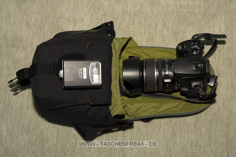 Foto von Werner Wagner - DANKE DAFR!\n\nKommentar des Nutzers:\n\nHauptfach: Canon 350D mit EFS 4,0-5,6/17-85 und Geli.\nVortasche: Mecablitz 28 AF-3 C und Reserveakkus.