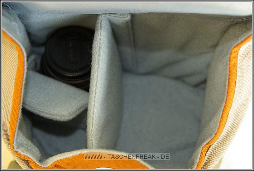 CRUMPLER TALLEE\n\nFoto und Kommentar von Mathias Tallee - VIELEN DANK!\n\nKommentar:\n\nHallo Taschenfreak-Team,\n\ndiese echt geniale Seite hat mir in meiner Kaufentscheidung sehr geholfen - ich bin nun stolzer Besitzer eines Lowepro Flipside 400.\n\nMeine alte Crumpler Tallee hat also ausgedient - Zeit dafr mich bei taschenfreak.de zu bedanken und meinen Beitrag zu leisten.\n\nGruss\n\nMathias\n\nIch war fast zwei Jahre mit der Crumpler unterwegs. Hab sie damals schon als Gebraucht ersteigert und die Tasche sieht immer noch aus wie neu! Nicht einmal geringste Gebrauchsspuren zu erkennen. Ein grosses Lob also an die Qualitt von Crumpler. Robuster geht's nimmer!\n\nDer untere Darkroom ist zwar zum Fotografieren nicht so geeignet, da er doch ziemlich gut versteckt ist. Fr auf Reisen dafr umso praktischer da doch ein dickeres Buch oder ein kleiner Schirm samt T-Shirt oder Regenjacke reinpasst. Wird der Darkroom unterteilt kommen durchaus noch mal 2-3 Festbrennweiten unter.\n\nDie Tasche habe ich auch auf Ganztagestouren als ausserordentlich Bequem empfunden. Der gut gepolsterte Schulteriemen in Verbindung mit dem "third-leg" waren fr mich angenehmer zu tragen als z.B. der Slingshot 200AW.\n\nIn der Tasche hatte ich...\n\nOben:\n- K10d (Bild K100d) mit angesetztem Sigma 17-70 (Bild Pentax 18-250)\n- Pentax 10-17\n- Sigma 55-200\n- zur Not geht unters Fisheye noch ein M50 1.4!\n\nUnten im Darkroom:\n- Sigma EF-500 DG\n- oder im Urlaub auch mal den dicken Reisefhrer samt Knirps!\n\nAussentasche:  \n- Akkus, Speicherkarten, Filter, LensPen und/oder hnliches\n\nKlapptasche Oben:     \n- Gut fr Flugticket oder Eintrittskarten sonstiger Art