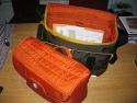 Crumpler The Daily 600 - XL\n\nFoto von Michael Stumpf - Danke fr die Einsendung der Bilder!\n\nKommentar des Nutzers:\nhier mal wieder was fr die Taschenseite! Die Crumpler Daily 600, befllt mit 70-200/2.8 IS, 1dMk2, 24-70/2.8, darunter 50/1.8, 430EX und diverses Kleinzeugs.