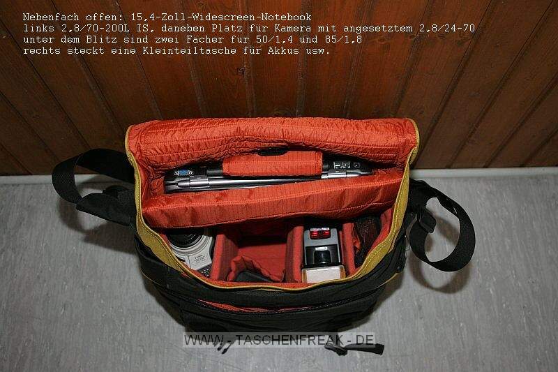 Crumpler The Daily XXL\n\nFoto von Detlev Rackow - VIELEN DANK Detlev !!!\n\nKommentar des Nutzers:\n\nsiehe Text im Bild.