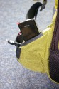 CRUMPLER - WARM SHOWER\n\nFoto und Text von Choirul Huda - VIELEN DANK!\n\nKommentar:\n\nHeute ist endlich mein Crumpler Warm Shower in der Farbe "Dark Grau  /Grau Army "  angekommen  danach mache ich gleich mal ein paar Bilder, \n\nDer Rucksack bietet reichlich platz fr ein bis zwei Kamera Bodys und Objektive sowie weiteres Zubehr. In bereich Fototasche (unter) kann man Zwei bodies und mit Kit Lens sowie Baterrie und Blizt reinpassen. Die Taschepolster kann herausgenommen werden, sodass die Tasche kann als allgemeine Tages Daypack benutzt werden. Die herausnehmbare Fototasche im inneren des Rucksackes ist ca. 34x48x15,5 cm gro.\n\nBeim Laptop bereich (hinter) gibt es doch eine Laptop Tasche und kleine Raum fuer ein paar Buch zu verstauen.  \n\nDer Rucksack hat laut Crumpler die Ma?e 35x54x25 cm und das Laptopfach reicht fr Laptops bis ca. 15 Zoll ( Wide ). Mit Laptop im Deckel passt er ca. 15 Zoll an und das aber finde ich sehr eng, trotzdem auf lngeren Touren absolut nicht ratsam...\n\nDer Rucksack ist zum Rcken hin extrem gut gepolstert und erhht durch einen zustzlichen Brust-, und Bauchgurt den Tragekomfort, auch bei schwerer Beladung, erheblich.\n\nAn den unteren Ecken sind (rechts sowie linksseitig) zwei kleine Taschen, wo z.B. das Handy oder ein MP3 Player Problemlos ihren Platz finden. Eine Kabelfhrung fr die Kopfhrer hat auch beim Crumpler  mit an den Trageriemen anzubringen.\n\nEs sind noch zwei weitere von au?en zu ffnende Fcher an dem Rucksack, die reichlich Stauraum bieten. Das groe Fach bietet ausreichend Platz fr Akkus, Speicherkarten und Schreibutensilien.\n\nDer Rucksack ist in den Farben "Ziegelrot /Weiss", "Dark grau/ Army Grau", "Weiss Grey / Grau" erhltlich.