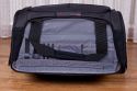 DELSEY PRO 1\n\nFoto und Kommentar von Stefan Schfer - VIELEN DANK!\n\nKommentar:\n\nHallo,\n\nwrde gerne die Bilder dieser Tasche fr eure Seite zur Verfgung stellen:\n\nDelsey Pro 1.\n\n(Zur Grenvorstellung die 1,5L Flasche Wasser)\n\nWirklich viel Platz , ich habe eine 5D mit Batteriegriff und angesetztem 70-200 2.8 L IS, eine 40D mit Batteriegriff und 50mm 1.4, zwei zustzliche Objektive, Blitz 580 EX II und diverses Zubehr drin. Ist noch weiterer Platz. Also, wer eine wirklich groe Tasche fr viel Equipment braucht - ich kann diese nur empfehlen. Von der Verarbeitung und Qualitt des Materials her wrde ich behaupten wollen, besser als Lowepro.\n\nDie Griffe sind "versenkbar", der Schulterriemen ist super gepolstert, Bodenplatte fest - hnlich einer Sporttasche mit Standfen, das Regencover ist gut verstaut, das Hauptfach lsst sich mit einem mitgelieferten Bgelschlo verschlieen und in zwei Ebenen aufteilen. Toll sind auch die mitgelieferten Objektivschutzhllen.\n\nGru, Stefan Schfer