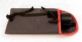 Foto von HInnerk Holst - VIELEN DANK DAFR!\n\nKommentar des Nutzers/Herstellers:\n\nDiese Tasche ist aus 420er Oxford-Nylon mit einer Schaumeinlage gefertigt und lsst sich nur im Oberfach des Fotorucksacks L ber Klettbnder und Spannriemen mit Schnellverschlssen befestigen.\n\nFarbe: grau mit rot \n\nAbmessungen\n\nDie Tasche fasst z.B. Objektive bis zu einem Durchmesser von 11 cm und 18 cm Lnge.