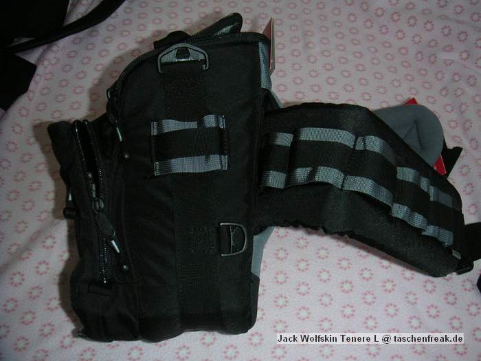 Foto von User Phreed - VIELEN DANK!\n\nKommentar des Nutzers:\n\nJack Wolfskin Tenere L von der Seite (mit optionalem Belt)