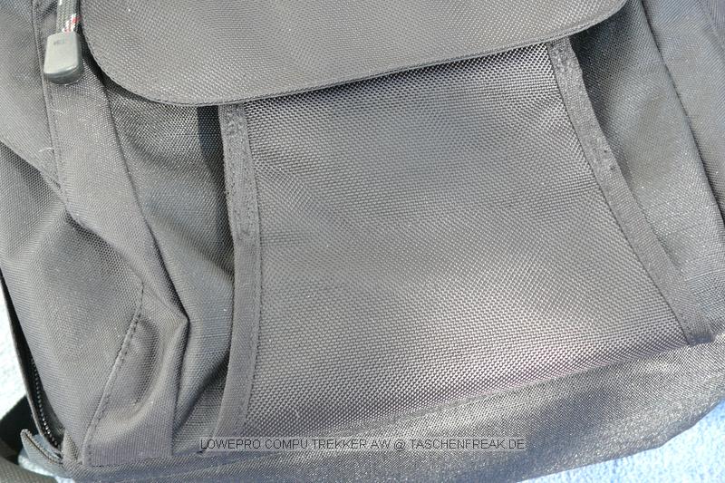 Lowepro Compu Trekker AW\n\nFoto von Joerg Langer (www.taschenfreak.de)\n\nKommentar des Nutzers:\n\nDer Compu Trekker AW ist ein wahres Packwunder das eine recht umfangreiche Ausrüstung aufnimmt ohne das er so groß aussieht wie er das von innen ist. Bei dem hiergezeigten Modell wurde der Hüftgurt entfernt da er nur störend war und nicht genutzt wurde.