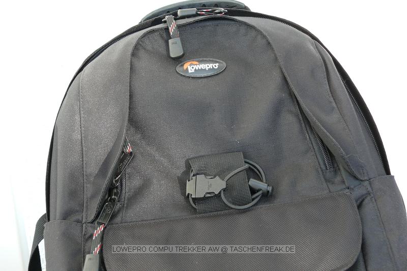Lowepro Compu Trekker AW\n\nFoto von Joerg Langer (www.taschenfreak.de)\n\nKommentar des Nutzers:\n\nDer Compu Trekker AW ist ein wahres Packwunder das eine recht umfangreiche Ausrstung aufnimmt ohne das er so gro aussieht wie er das von innen ist. Bei dem hiergezeigten Modell wurde der Hftgurt entfernt da er nur strend war und nicht genutzt wurde.