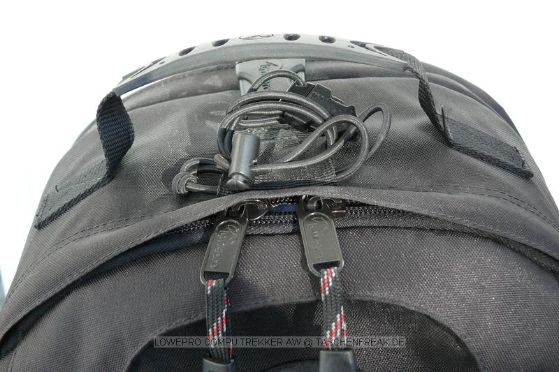 Lowepro Compu Trekker AW\n\nFoto von Joerg Langer (www.taschenfreak.de)\n\nKommentar des Nutzers:\n\nDer Compu Trekker AW ist ein wahres Packwunder das eine recht umfangreiche Ausrstung aufnimmt ohne das er so gro aussieht wie er das von innen ist. Bei dem hiergezeigten Modell wurde der Hftgurt entfernt da er nur strend war und nicht genutzt wurde.