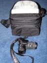 Lowepro EX 180\n\nFoto von C. Lehmeier - VIELEN DANK!\n\nKommentar des Nutzers:\n\nLowepro EX-180\n\nmaße:  \nlänge 26cm\nhöhe 22 cm\ntiefe 20 cm\nfachbreite ca 7cm, 3 reihig