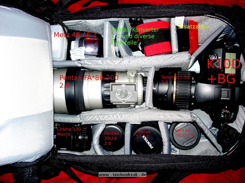 LOWEPRO FLIPSIDE 400 AW\n\nFoto und text von Andreas Reinisch - VIELEN DANK!\n\nKommentar:\n\nHabe jetzt bei meinem Hndler der Lowepro Flipside 400 AW gekauft, folgende Sachen haben mich dazu bewogen, da ich mit den 300er ja auch schon zufrieden war, er aber zu klein wurde:\n\n+Zugriff auf die Ausrstung nur duch die Rckenseite Wechseln des \n+Objektives ohne den Rucksack abnehmen zu mssen All Weather Ausfhrung