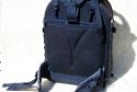 LOWEPRO PHOTO TREKKER AW\n\nFoto von Dieter Schrder - VIELEN DANK!\n\nKommentar des Nutzers:\n\nHallo ,\n\nHier kommen nun weitere Bilder fr ihre Galerie.\n\nNach Prfung ihrer Seite sind diese bisher nicht vertreten.\n\n \n\n2. PhotoTrecker AW von Lowepro\n\nErste Ausgabe des PhotoTrecker AW\n \n\nBild 2 : von Vorn , Zwei Vorfcher, in das groe passt eine Menge rein wegen der Falte ( z.B. auch ein Notebook15,4Zoll mit Schutzhlle)\nBild 3+ 4 von den Seiten , sie sind gleich und haben eine Menge Schlaufen zur Befestigung\nBild 5 :  von hinten, man sieht das gesamte Tragesystem aus Trage- und Bauchgurten\nBild 6 :  Das gelste System lsst sich hinter dem Rckenpolster gut verstauen wegen der Karabinerhaken am Tragegurtsystem\nBild 7 :  von Innen leer , der Trageriemen ( Schultergurt) liegt auf der unten Deckelseite\nBild 8 :  zum Vergleich leicht gefllt mit 30d+ 70-200 + Tokina ATX840 80-400 und Blitz + zwei weitere Objektive. Es passt aber erheblich mehr rein !!!\nBild 1 :  hier sieht man, das auch nur die Reiverschlsse zur Mitte geschtzt sind (Scheuerschutz fr das Packgut) der lange Reiverschluss ist noch ungeschtzt.( der AWII ist berall geschtzt)\n\nUnter dem Rucksack ist das Haltesystem fr ein Stativ und geschtzt vor Schmutz auch noch die Regenhaube.\n\nDie Regenhaube ist auch am Strand gut zu verwenden um Sand beim auspacken der Ausrstung vermeiden ( Ablageflche)\n\nMit freundlichem Gru \n\nDieter Schrder