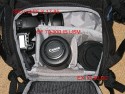 LOWEPRO PRIMUS AW\n\nFoto von Karl-Werner Lorenz - VIELEN DANK!\n\nKommentar des Nutzers:\n\nHallo Jrg,\n\nleider hatte ich mein erste Mail mit den Bildern an info@taschenfreak gesendet\n... daher ist sie wohl nicht angekommen ... Hier also noch einmal die Bilder\nmeines neuen Rucksacks ...\n\nLowepro Primus AW gepackt mit:\nCanon EOS 30D\nCanon EF-S USM 4,0-5,6/17-85 IS incl. Gegenlichtblende	\nCanon EF USM 4,0-5,6/70-300 IS NEU incl. Gegenlichtblende	\nSigma EX 4,0-5,6/10-20 DC C/AF incl. Gegenlichtblende\nals Stativ:	\nVelbon Sherpa Pro CF 640\n\nBeste Gre und weiter so ...\nKarl-Werner