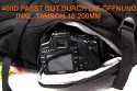 LOWEPRO PRIMUS MINIMUS\n\nFoto und Text von HSR-FOTO.de - VIELEN DANK!\n\nKommentar:\n\nHallo,\n \nich glaube der Primus Minimus von Lowepro fehlt noch in der Sammlung. Hier noch meine Eindrcke:\n \nWichtig war mir ein Rucksack, der auch fr lngere Touren gut geeignet ist und Platz fr die Nicht-Foto-Ausrstung bietet. Hierfr scheint der Lowepro Primus Minimus ideal zu sein: Relativ leicht, "klein", viel sinnvoller Platz und ein Stativ passt auch noch ran (wird auen mit Zurriemen befestigt). Leider passt beim Primus Minimus meine 5Dmk2 eher schlecht durch die Seitenffnung. Aber sie passt. Als Schnellzugriff kann dies dann allerdings nicht mehr bezeichnen. Es ist eben etwas hakelig. Die 400D meiner Freundin passt hingegen sehr gut durch. Ich den nchsten Tagen kommt noch der normale Primus AW. Dann kann ich vergleichen, ob der Seitenzugriff besser mit der 5D zu nutzen ist. Erwhnen mchte ihc noch, dass das Obere Fach von hinten zu erreichen ist und fr den Zugriff die "Untersttzungsgurte" fr die Schultergurte geffnet werden mssen.  Langfinger knnten leichtes Spiel haben, wegen des sehr langen Stiels am Reiverschluss fr das Seitenfach. Hier werde ich mir noch etwas passendes fr die Stadt berlegen.  Im oberen Fach haben locker mein 430EX und ein 70-200L platz und es ist immer noch Luft fr beispielsweise einen dnnen Pulli oder eine Brotdose. Die Jacke kann man bequem quer im aufliegenden Fach transportieren.\nWenn man den Rucksack mit meiner Ausrstung (5Dmk2, 17-40L, 85L, 28-75, 430EX und 70-200L4) trgt, sollte man den Spanngurt ber den Schultergurten krftig anziehen, den verschiebbaren Klipp zwischen den Schultergurten schlieen. Allein hierdurch werden die Schultern merklich entlastet. Wird nun noch der Beckengurt geschlossen, kann man schn lang wandern/bummeln/wasauchimmer und bekommt keine Rckenschmerzen. Auf lngeren Touren ist mein Tamrac Velocity 9x hier sehr unbequem, dafr aber sehr schnell zu nutzen.\n \nGru,\nHSR-FOTO.de