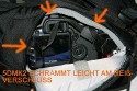 LOWEPRO PRIMUS MINIMUS\n\nFoto und Text von HSR-FOTO.de - VIELEN DANK!\n\nKommentar:\n\nHallo,\n \nich glaube der Primus Minimus von Lowepro fehlt noch in der Sammlung. Hier noch meine Eindrcke:\n \nWichtig war mir ein Rucksack, der auch fr lngere Touren gut geeignet ist und Platz fr die Nicht-Foto-Ausrstung bietet. Hierfr scheint der Lowepro Primus Minimus ideal zu sein: Relativ leicht, "klein", viel sinnvoller Platz und ein Stativ passt auch noch ran (wird auen mit Zurriemen befestigt). Leider passt beim Primus Minimus meine 5Dmk2 eher schlecht durch die Seitenffnung. Aber sie passt. Als Schnellzugriff kann dies dann allerdings nicht mehr bezeichnen. Es ist eben etwas hakelig. Die 400D meiner Freundin passt hingegen sehr gut durch. Ich den nchsten Tagen kommt noch der normale Primus AW. Dann kann ich vergleichen, ob der Seitenzugriff besser mit der 5D zu nutzen ist. Erwhnen mchte ihc noch, dass das Obere Fach von hinten zu erreichen ist und fr den Zugriff die "Untersttzungsgurte" fr die Schultergurte geffnet werden mssen.  Langfinger knnten leichtes Spiel haben, wegen des sehr langen Stiels am Reiverschluss fr das Seitenfach. Hier werde ich mir noch etwas passendes fr die Stadt berlegen.  Im oberen Fach haben locker mein 430EX und ein 70-200L platz und es ist immer noch Luft fr beispielsweise einen dnnen Pulli oder eine Brotdose. Die Jacke kann man bequem quer im aufliegenden Fach transportieren.\nWenn man den Rucksack mit meiner Ausrstung (5Dmk2, 17-40L, 85L, 28-75, 430EX und 70-200L4) trgt, sollte man den Spanngurt ber den Schultergurten krftig anziehen, den verschiebbaren Klipp zwischen den Schultergurten schlieen. Allein hierdurch werden die Schultern merklich entlastet. Wird nun noch der Beckengurt geschlossen, kann man schn lang wandern/bummeln/wasauchimmer und bekommt keine Rckenschmerzen. Auf lngeren Touren ist mein Tamrac Velocity 9x hier sehr unbequem, dafr aber sehr schnell zu nutzen.\n \nGru,\nHSR-FOTO.de