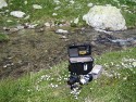 Foto von Kalli Reuss - 1000 DANK DAFR!\n\nKommentar des Nutzers:\n\nrein passt 5d mit angesetztem 70-200 Lis stehend , ein 100er macro , ein 17-40 4.0 . ein 580 EX und noch etwas kleinzeug ... dann ist aber richtig voll ....\nalternativ geht auch das 17-40 angesetzt und den rest auch mit rein .. ist aber knapper ...\n\nansonsten musste ich den oberen einsatz etwas aufschnippeln .. d.h. den Boden rechts und links auftrennen....