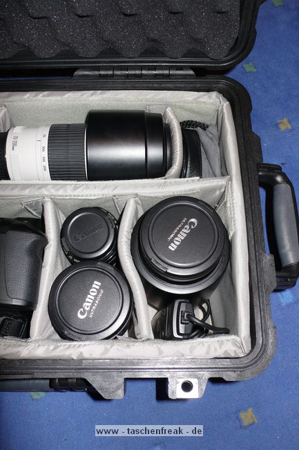 Peli Case 1510\n\nFoto von Jörg Langer (Taschenfreak)\n\nKommentar des Nutzers:\n\nDieses mal ein kurzer Kommentar vom Taschenfreak - BESSER GESCHÜTZT GEHTS NICHT !