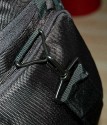 SAMSONITE PREMIUM TREKKING DFV 130\n\nFoto und Tet von einem anonymen User - VIELEN DANK!\n\nKommentar:\n\nHallo Taschenfreak-Team,\n \nich bin Hobbyfotograf und habe nach langer Suche endlich "meine Fototasche" gefunden. Da ich eure auergewhnliche Site wirklich toll finde, mchte ich mich mit diesem Taschenmodell (Samsonite Trecking Premium DFV 130) -das wohl ber HAMA vertrieben wird- beteiligen.\n \nMein Problem war, ich bentige viele Einzelfcher im Inneren, da ich 10 Festbrennweiten und Cam und Equipment unterbringen wollte. Mglichst kompakt - versteht sich. Und ohne da die Teile "kontakt" im Innenraum bekommen knnen.\nWer also auch mit vielen Festbrennweiten ausgestattet ist -wie ich- der hat hier wohl ein absolut berzeugendes "Tschchen".\n \nDie Samsonite Trecking Premium DFV 130 ist gut gepolstert nach allen Seiten, wasserabweisend und macht einen uerst robusten Eindruck. Der besondere Gag ist das mitgelieferte Rucksack-Tragegeschirr. Auch mit breiter Polsterauflage.\nIch bringe unter (gut zugnglich) : Nikon D300+MB-D10-Batteriegriff, AF-D 24/2.8, AF-D 28/2.8, AF-D 35/2.0, AF-D 50/1.4, AF-D 60/2.8Micro, AF-D 85/1.8, AF-D 105/2.8Micro, AF-180/2.8, Tokina AF 17/3.5 AT-X/Pro, Sigma AF 14/2.8HSM, Blitz SB-600, Filter's + Speicherkarten und Kleinzubehr. Das ist einmalig !!! Nach langer, vergeblicher Suche endlich alles in einer Tasche ! Das ist nur mglich weil dieser Hersteller ein doppelstckiges unterbringen der Objektive bereinander ermglicht, wohlgemerkt mit klappbaren Polstern dazwischen. Alle Einteilungen sind herausnehmbar, die Einteilung individuell konfigurierbar mit 12 Innenteilern (!).\n \nVom Krper weg aufklappbar macht Sinn. Leider sind die Aussentaschen etwas klein (zu flach) geraten.\n \nUnter der Cam ist gut geschtzt das Blitzgert untergebracht. Das Batteriefach MB-D 10 ist an der Cam angesetzt. Immer zwei Objektive befinden sich bereinander und dennoch gut zugnglich in einem Fach.\n \nDie Zwischenteiler sind stabil und gut gepolstert. Die Reiverschlsse sind kratzergeschtzt abgedeckt, vor allem nach innen.\n \nFragwrdig ist fr mich die Stativbefestigung an der Oberseite auen (Schwerpunkt ?)\n \nStabile Metallbeschlge und breite Gurte erwecken mein Vertrauen. Herausnehmbare Regenschutzabdeckung ist ja inzwischen berall Standard, so auch hier.\n \nWenn auch andere Foto-User hnliche Anforderungen an eine Fototasche haben, knnte mein kleiner Beitrag hilfreich sein. Ich selbst hatte schon erfolglos auf Eurer Site durchgeforstet, aber nichts vergleichbares gefunden. ber eine Verffentlichung wrde ich mich deshalb freuen.\n \nBitte meinen Namen NICHT nennen !!!\n \nHerzlichen Dank !