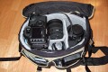 Sarfrotto L400\n\nFoto von Jrg Langer\n\nKommentar/Details:\n\nSehr hochwertige Profi-Fototasche\nvon Sarfrotto L 400 - All Weather kompatibel\n\nSuper Qualitt zum gnstigen Preis!\n- Sicherheit fr Ihre Kamera, beste Polsterung!\n- Komplett variables, gepolstertes Innenfach\n- Schutz vor Regen, Staub, Schnee!\n- Regenhaube zum berstlpen!\n- Schneller Zugriff zur Kamera durch einen Rei-\nverschluss in der Mitte\n- Lasche zum Durchfhren eines Waistbelts\n- Sehr Gut gepolsterter Gurt\n- Ideal fr den Profieinsatz\n- Innenpolster herausnehmbar\n- Trennfcher knnen mit Klettverschluss ange-\nordnet werden\n\nBeschreibung\nDiese sehr leichten und hochwertigen Fototaschen sind sehr gut vearbeitet und bieten optimalen Schutz fr Ihre Kameraasurstung - und das bei praktischer und einfacher Handhabung.\n\nBesonders gelungen ist der weiche Gurt, er erlaubt bequemes Tragen der Fotoausrstung. Der in der Mitte der Tasche liegende Reiverschluss ist super, fr den schnellen Zugriff zur Kamera.\nDie Tasche bieten Schutz vor Regen, Staub, Schnee, etc.\n\nDie Tasche ist kompatibel mit den Waistbelts anderer Markenhersteller - die Weistbelts (Hftgrtel) lassen sich ganz einfach durch die Lasche am hinteren Ende der Kamera ziehen.\n\nBei Bedarf kann das gepolsterte Innenfach herausgenommen werden. Die Tasche wird dadurch noch leichter und weicher.\n\nRegencover\n\nDetails der L 400:\n- Praktischer Tragegriff\n- Seitliche Laschen zum anschlieen von Kchern, o..\nMit Festzurrschlaufe zum fixieren der Kcher!\n- Gerumige Vordertasche fr Ladegerte, Speicher, Film,\nAkkus, etc. - eingeteilt in versch. Fcher.\n- Herausnehmbare Regenhaube fr noch mehr Schutz\n- variable Fcher im gepolsterten Innenfach\n- 2x Innenliegendes Geheimfach hinter der Polsterung\n- Gurtschlaufe hinten fr Waistbelts\n- Bequemer, gepolsterter Gurt\n\nFassungsvermgen:\nSiehe Details auf den Bildern\n\nMae\nInnen: ca. 32x17,5x25cm\nAuen: ca. 35x25x27,5cm