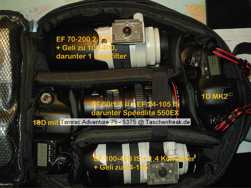 Tamrac Adventure 75 - 5375\n\nFoto von Herbert Walits - VIELEN DANK FR DEIN MAIL !