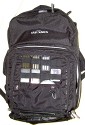 Tatonka Photo Video Daypack\n\nFoto von Peter42 von den Traumfliegern - VIELEN DANK FR DEIN MAIL.\n\nKommentar des Nutzers:\n\nIn der Tasche sind:\n20D mit angeflanschtem 28-135 IS, ein Sigma18-125, ein EF75-300 USM, ein Sigma 135-400 APO, eine Fuji Finepix S5000, Akkus, Ladegert, Speicherkarten, Filter und im oberen Abteil, Blitz, Handbcher, Brille, Handy und Platz fr zwei 0,5er Getrnkebehlter.