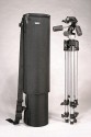 THINK TANK PHOTO - HUMONGOUS BAZOOKA\n\nFOTO VON ISARFOTO & THINK TANK PHOTO - VIELEN DANK!\n\nKommentar des Herstellers:\n\nHolds the largest tripods and light stands! Protect your equipment from wear and tear!\n\nFeatures:\n	Attaches to Airport series backpacks.\n	Attaches to Airport Security roller.\n	Adjusts 22.5 to 41 (57-104 cm) in length.\n	Max diameter 6.75 (17 cm).\n	Carries light stands, umbrellas, and soft boxes.\n	Protects tripod from damage.\n	Hides tripod when not in use.\n	Tuck-away shoulder strap.\n	Made from Ballistic Nylon.