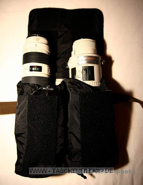 THINK TANK PHOTO - SKIN DOUBLE WIDE\n\nFoto von Tobias Sagemeister - VIELEN DANK!\n\nKommentar:\n\nHy hab  gesehen das ihr von den Think Thank Photo Skin`s noch keine Bilder habt...\n\nHier welche vom Skin 75Pro und vom Skin Double Wide das Geniale ist im den Double Wide passt das 70-200 2,8 und das 300er 2,8 ohne Geli;-)   rein!!!\n\nUnd noch eine kleine Gesamtbersicht was alles drinnen ist bei mir...\n\nMit Freundlichen Gren\nTobias Sagmeister\naustria-actionphoto
