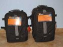VERGLEICH - LOWEPRO VERTEX 200 AW VS. VERTEX 300 AW\n\nFoto und Text von Marcus Stelzer - VIELEN DANK!\n\nKommentar:\n\nHier mal ein direkter Vergleich zwischen den Lowepro Rucksackmodellen\nVertex 200AW und Vertex 300AW.\n\nLeider hat nur der 300AW die praktische Abdeckung fr die Tragegurte\nhinter der man mittels Reiverschluss das Tragegeschirr verpacken kann.\n\nAnsonsten besteht der Unterschied eigentlich nur in der Hhe der\nzwei Ruckscke obwohl ich die paar Zentimeter nicht sehr gravierend finde.\n\nBeide Ruckscke haben die exakt gleichen Zubehrfcher an der Auenseite\nund 3 Glidelock-Halterungen fr Stative oder hnliches.\n\nOb der 300AW noch als Handgepck auf Flugreisen durchgeht kann ich\nleider nicht sagen aber das war fr mich auch nicht relevant.\n\nmfG\n---------------------------------------------------------------------------\nMarcus Stelzer