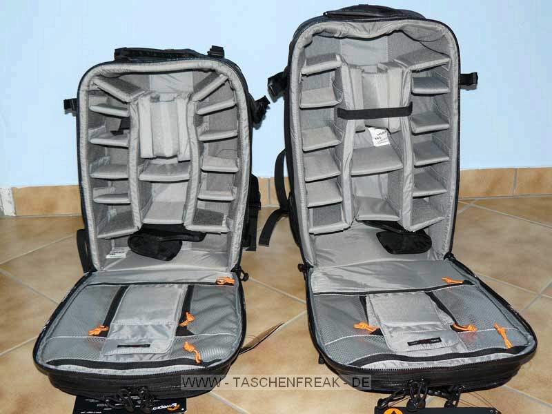 VERGLEICH LOWEPRO VERTEX 200 AW VS. 300 AW
