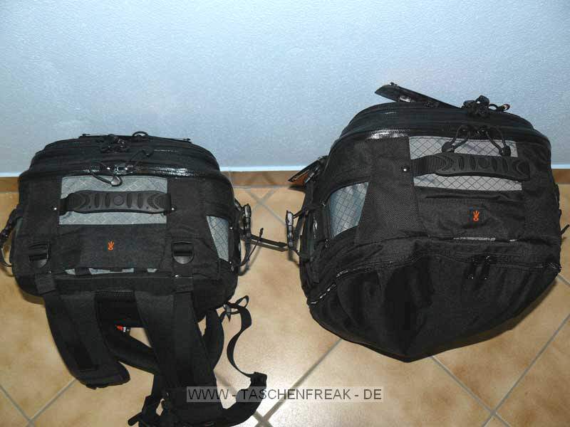 VERGLEICH - LOWEPRO VERTEX 200 AW VS. VERTEX 300 AW\n\nFoto und Text von Marcus Stelzer - VIELEN DANK!\n\nKommentar:\n\nHier mal ein direkter Vergleich zwischen den Lowepro Rucksackmodellen\nVertex 200AW und Vertex 300AW.\n\nLeider hat nur der 300AW die praktische Abdeckung fr die Tragegurte\nhinter der man mittels Reiverschluss das Tragegeschirr verpacken kann.\n\nAnsonsten besteht der Unterschied eigentlich nur in der Hhe der\nzwei Ruckscke obwohl ich die paar Zentimeter nicht sehr gravierend finde.\n\nBeide Ruckscke haben die exakt gleichen Zubehrfcher an der Auenseite\nund 3 Glidelock-Halterungen fr Stative oder hnliches.\n\nOb der 300AW noch als Handgepck auf Flugreisen durchgeht kann ich\nleider nicht sagen aber das war fr mich auch nicht relevant.\n\nmfG\n---------------------------------------------------------------------------\nMarcus Stelzer