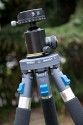 NOVOFLEX QuadroPod Variabel - QPV\n\nFoto und Text - Jrg Langer - www.stativfreak.de\n\nKommentar des Testers:\n\nVielen Dank an die Firma Novoflex, die uns das QPV - das flexible Vierbein Stativsystem - zum Testen berlassen hat.\n\nDas QuadroPod hat viele Pressemeldungen hervorgerufen als zur Photokina 2008 prsentiert wurde. Viele Stimmen wurden dazu laut, das ein Stativ mit drei Beinen immer stabiler und besser sein muss als das neue mit vier Beinen.\n\nEins vorweg:\nDas QPV ist das flexibelste und vielseitigste Stativ das wir je in den Hnden hatten und testen durften. \n\nSicher bekommt man als Betreiber einer solchen Plattform einiges tzu testen und zu sehen und hat einen besonderen Spleen fr solche technischen Schmankerl, aber das QPV ist wirklich ein Highlight das sich von der Masse abhebt.\n\nIn Sachen Stabilitt ist ein hochwertiges und recht gutes Stativ. Ja ein starkes Gitzo hlt dagegen den Stabilittstest, aber mit all den anderen Stativsystemen ist die flexibilitt und die vielseitigkeit an EInsatzgebieten immer wieder beschrnkt und genau da spielt das QPV seine Strken aus.\n\nMan kann das QPV als vierbein benutzen und wie man auf den Bilder sehen kann absolut bodennah arbeiten. Man kann aber auch die Neigung zweier Beine so verdrehen das man das vierte Bein entfernen kann, um im Handumdrehen aus dem Vierbein ein Dreibein zu machen. Das Handling ist dann wieder wie mit jedem anderen Stativ gleichauf. Das vierte entnommene Bein ist ein sehr hochwertiges und gut nutzbares Einbeinstativ.\n\nIn unserem Test hatten wir das QPV mit den vierteiligen Carbonbeinen im Einsatz. Das dreiteile wird an Stabilitt sicher noch etws zulegen, dafr aber ein lngeres Packma aufweisen.\n\nDie Beine lassen sich alle schnell entfernen und gegen andere Teile des Systems austauschen. So kann mann beispielsweise 2 lange Beine verwenden und zwei kurze Beine oder auch zwei Saugnpfe um das System an einem Tisch oder Auto befestigen zu knnen. Grenzen gibt es dazu nahezu keine, zumindest fallen uns keine ein.\n\nDie gesamte Arbeitshhe ist sehr gut und hoch.\n\nDie Beine aus Carbon sind verdrehsicher und hneln den Gitzo und Benro Beinen sehr. An den Beinenden sind schraubbare Gummife die beim hochdrehen zu Spikes umgewandelt werden. So hat man in jeder SItuation die richtigen Fe des Systems dabei.\n\nAlles in allem reden wir in diesem System ber feinste hochwertige Arbeit Made in Germany.\n\nAn der Schulter des Statives - der QPV-Basis - lassen sich durch zustzliche Bohrungen weitere Artikel aus dem Novoflex Systems befestigen, wie flexibel Arme, Blitzarme und andere ntzliche Helferlein.\n\nWas uns fehlte?\nEine mglichkeit zur Stabilisierung des ganzen eine Tasche unter das Stativ zu hngen wie wir es von vielen Gitzo und Benromodellen her kennen. Das wre ncoh eine Nachrstung und Feintuningmanahme wert.\n\nUnser Stativfreak Fazit:\nSehr Empfehlenswert fr diejenigen die ein komplettes flexibles und vielseitiges Haltungssystem suchen.\n\nSchauen Sie sich das System auf der Herstellerpage ruhig noch mal nher an. An Service werden Sie definitiv keinen besseren Hersteller finden.